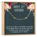 21st Birthday Dot Bracelet by Dear Ava