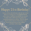 21st Birthday Spa Gift Box by Dear Ava