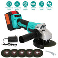 21V Cordless Angle Grinder Kit with Brushless Motor by DailySale