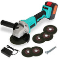 21V Cordless Angle Grinder Kit with Brushless Motor by DailySale