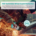 21V Cordless Angle Grinder Kit with Brushless Motor by DailySale