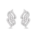 0.68 Carat Genuine White Diamond 14K White Gold Earrings (G-H Color, SI1-SI2 Clarity) by Bids.com