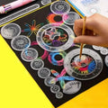 22-Pieces: Transparent Magic Template to Create Stunning Spiral Diagrams by DailySale