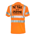 Crayons - Reflective Safety T-Shirt by Armed American Supply