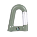2200 mAh Powerbank with Emergency Flashlight Compass Carabiner-Shaped by DailySale