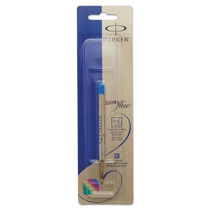 Parker Refill for Parker Ballpoint Pens, Medium Conical Tip, Blue Ink