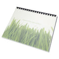 GBC 100% Recycled Poly Binding Cover, Frost, 11 x 8.5, Unpunched, 25/Pack