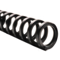 GBC ProClick Easy Edit Spines, 1/2" Diameter, 85 Sheet Capacity, Black, 100/Box