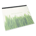 GBC 100% Recycled Poly Binding Cover, Frost, 11 x 8.5, Unpunched, 25/Pack