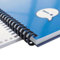 GBC ProClick Easy Edit Spines, 1/2" Diameter, 85 Sheet Capacity, Black, 100/Box
