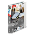 Wilson Jones View-Tab Presentation Round Ring View Binder With Tabs, 3 Rings, 1" Capacity, 11 x 8.5, White