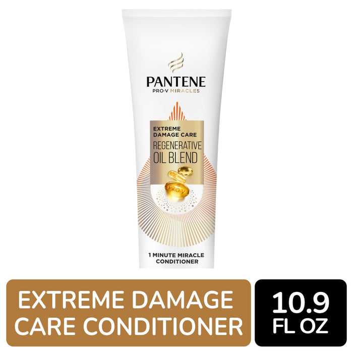 Pantene Pro-V Miracles Extreme Damage Care 1 Minute Miracle Conditioner, 10.9 oz by Pasteur Pharmacy