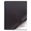 GBC Opaque Plastic Presentation Covers for Binding Systems, Black, 11 x 8.5, Unpunched, 50/Pack