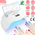 220W UV LED Nail Lamp Gel Polish Dryer by DailySale