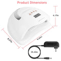 220W UV LED Nail Lamp Gel Polish Dryer by DailySale