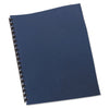 GBC Linen Textured Standard Presentation Covers for Binding Systems, Navy, 11 x 8.5, Unpunched, 200/Pack