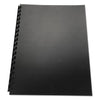GBC 100% Recycled Poly Binding Cover, Black, 11 x 8.5, Unpunched, 25/Pack