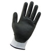 KleenGuard G60 ANSI Level 2 Cut-Resistant Glove, White/Blk, 240mm Length, Large/SZ 9, 12 PR