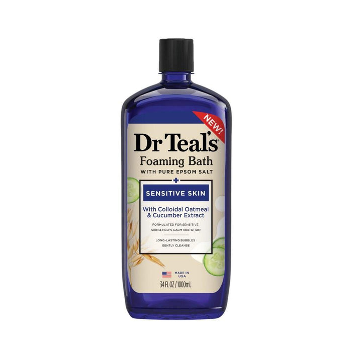 Dr Teal's Pure Espom Salt Sensitive Skin With Colloidal Oatmeal & Cucumber Extract by Pasteur Pharmacy