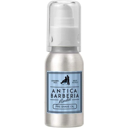 Mondial Antica Barberia Pre Shave Oil Talc 50ml by Pasteur Pharmacy