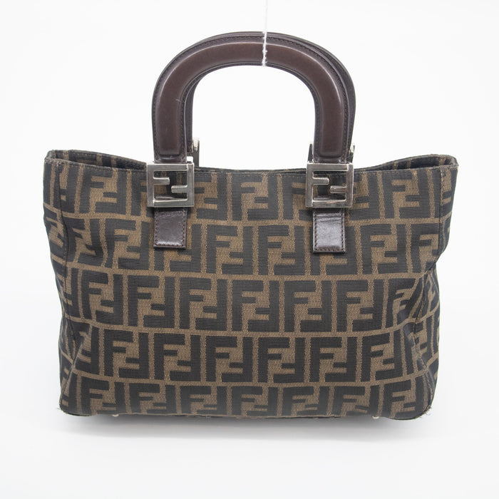 Fendi Brown Canvas Zucca Tote Bag #2227 by Bolt Boutique