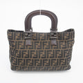 Fendi Brown Canvas Zucca Tote Bag #2227 by Bolt Boutique