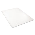 deflecto All Day Use Chair Mat - Hard Floors, 36 x 48, Rectangular, Clear