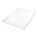 deflecto All Day Use Chair Mat - Hard Floors, 36 x 48, Rectangular, Clear