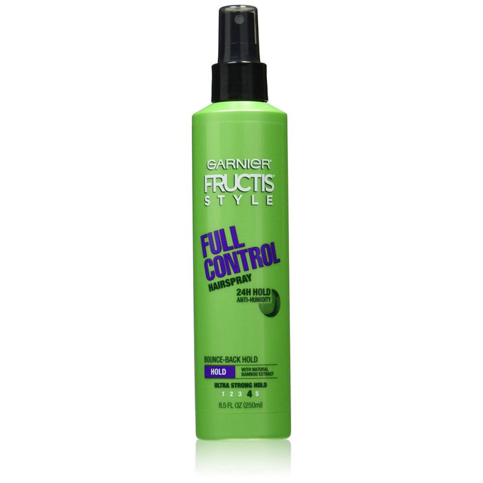 Fructis Garnier Style Full Control Hairspray, Non-Aerosol, Ultra Strong Hold 4 - 8.5 Fl Oz by Pasteur Pharmacy