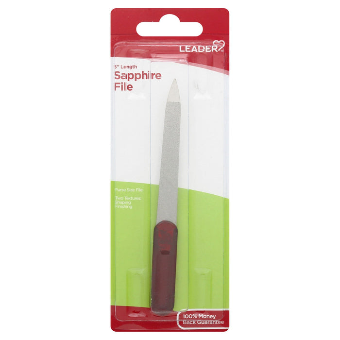Leader Sapphire File, 5 Inch Length by Pasteur Pharmacy