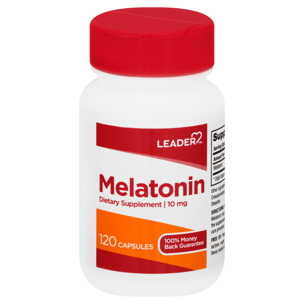 Leader Melatonin, 10 Mg, Capsules by Pasteur Pharmacy