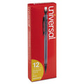 Universal Mechanical Pencil, 0.7 mm, HB (#2.5), Black Lead, Smoke Barrel, Dozen