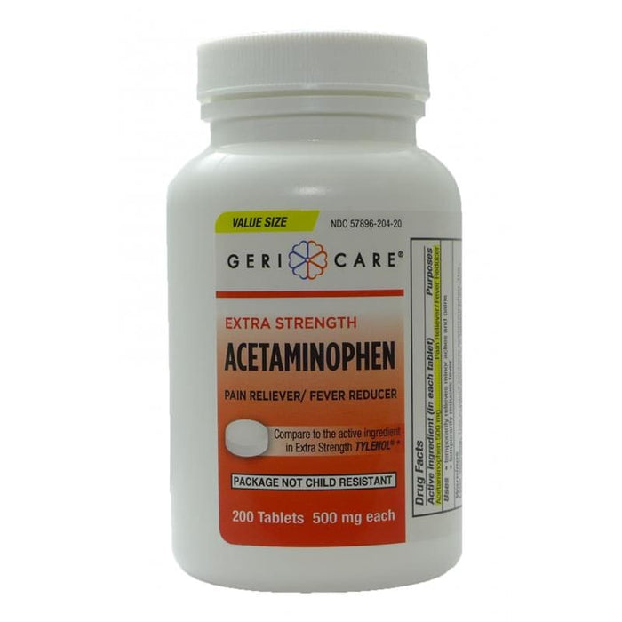 Geri-Care Acetaminophen Pain Relief #201-20-GCP by Pasteur Pharmacy