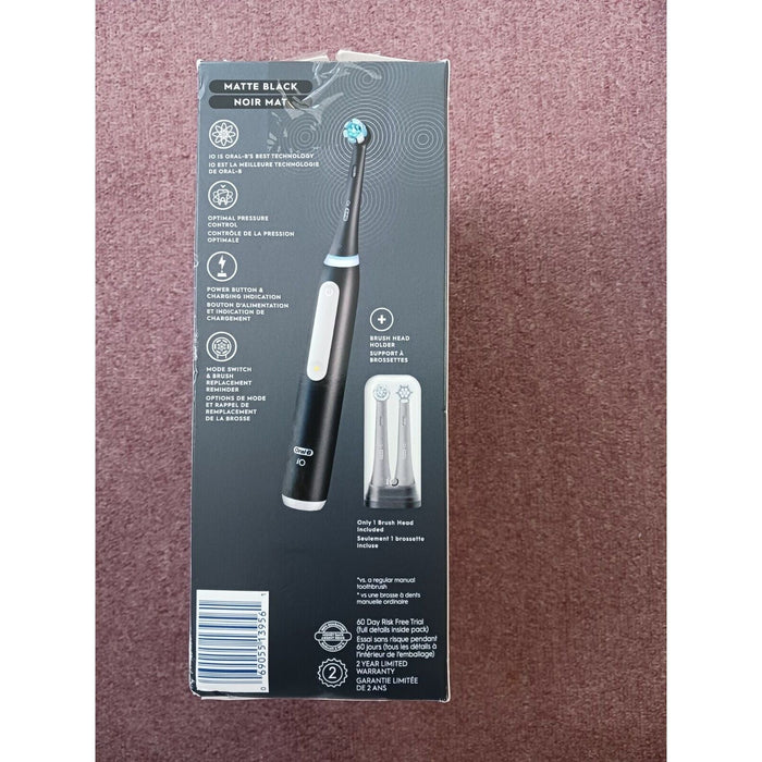 Oral-B iO Series 3 Luxe Rechargeable Toothbrush Black by Pasteur Pharmacy