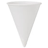 Dart Cone Water Cups, Cold, Paper, 4 oz, White, 200/Bag, 25 Bags/Carton