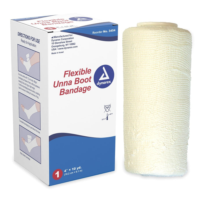 Dynarex Unna Boot Flexible Non-Sterile Bandage 4"X10Yd by Pasteur Pharmacy