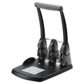 Swingline 300-Sheet Extra High-Capacity Three-Hole Punch, 9/32" Holes, Black/Gray