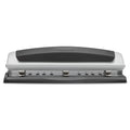 Swingline 10-Sheet Precision Pro Desktop Two- to Three-Hole Punch, 9/32" Holes