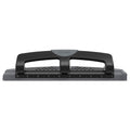 Swingline 12-Sheet SmartTouch Three-Hole Punch, 9/32" Holes, Black/Gray
