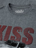 Kiss My SS Chevrolet Camaro T-Shirt - Gray by Tee Luv