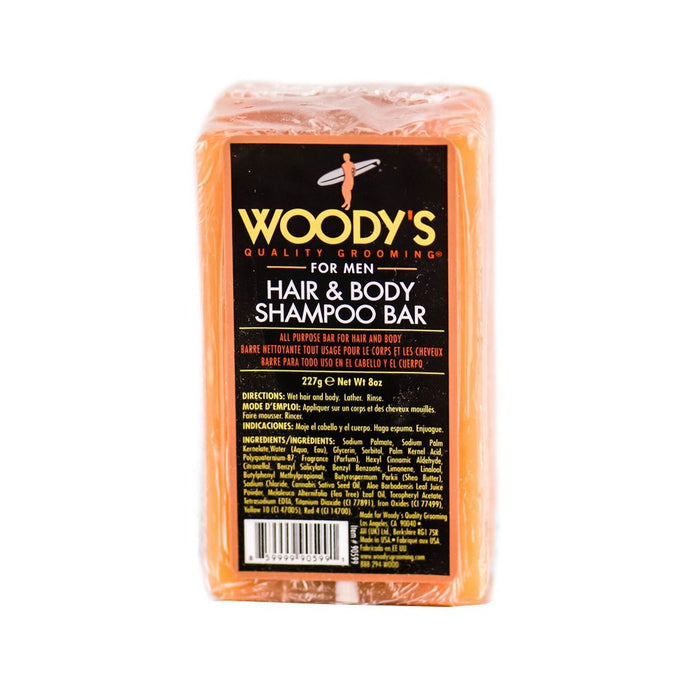 Woody's Hair & Body Shampoo Bar 8 oz by Pasteur Pharmacy