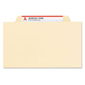 Smead Manila Four- and Six-Section Top Tab Classification Folders, 2 Dividers, Legal Size, Manila, 10/Box