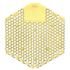 Fresh Products Wave 3D Urinal Deodorizer Screen, Citrus Scent, Yellow, 10/Box