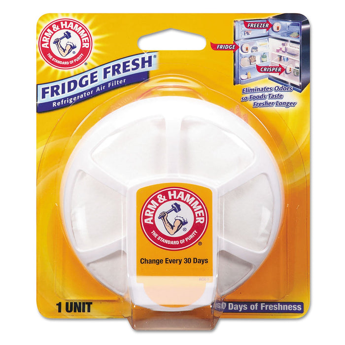 Arm & Hammer Fridge Fresh Baking Soda, Unscented, 5.5 oz, 8/Carton
