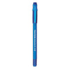 Paper Mate FlexGrip Ultra Ballpoint Pen, Stick, Fine 0.8 mm, Blue Ink, Blue Barrel, Dozen
