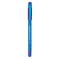 Paper Mate FlexGrip Ultra Ballpoint Pen, Stick, Fine 0.8 mm, Blue Ink, Blue Barrel, Dozen