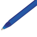 Paper Mate ComfortMate Ultra Ballpoint Pen, Stick, Medium 1 mm, Blue Ink, Blue Barrel, Dozen