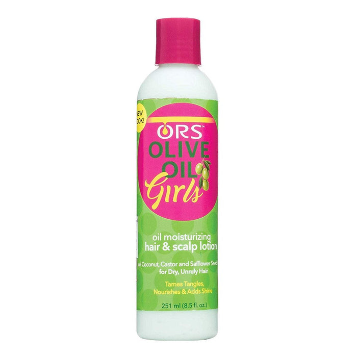 ORS Olive Oil Girls Hair Lotion Moisturizing Styling - 8.5 Oz by Pasteur Pharmacy