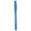 Paper Mate FlexGrip Ultra Ballpoint Pen, Stick, Medium 1 mm, Blue Ink, Blue Barrel, Dozen