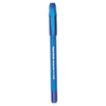 Paper Mate FlexGrip Ultra Ballpoint Pen, Stick, Medium 1 mm, Blue Ink, Blue Barrel, Dozen